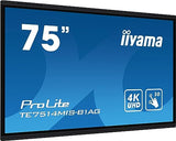 IIYAMA Écran tactile interactif 75" 4K PROLITE