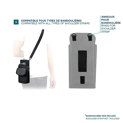 MOBILIS Étui pour ordinateur de poche Holster + Ceinture - Taille L