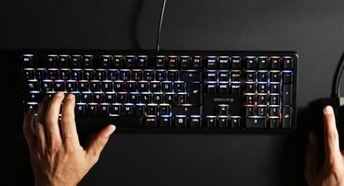 CHERRY Clavier G80-3000N RGB USB noir AZERTY (FR)