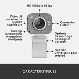 LOGITECH StreamCam - caméra de diffusion en direct