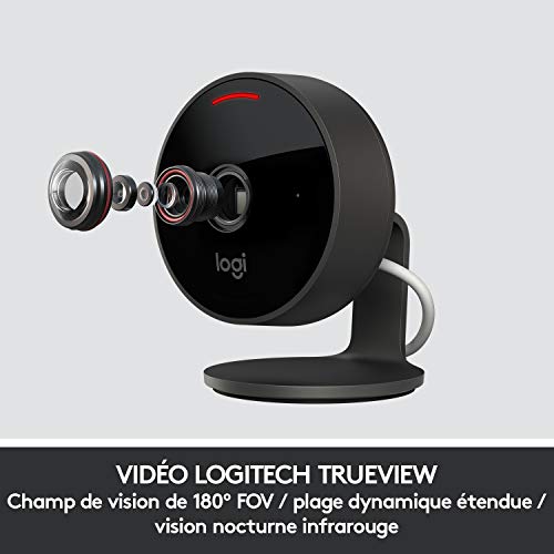 LOGITECH Circle View Network surveillance camera outdoor indoor weatherproof colour Day and Night 1920 x 1080p