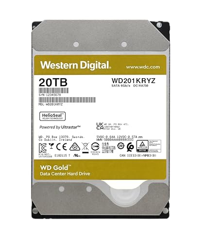 Western Digital Gold 20 TB WD202KRYZ