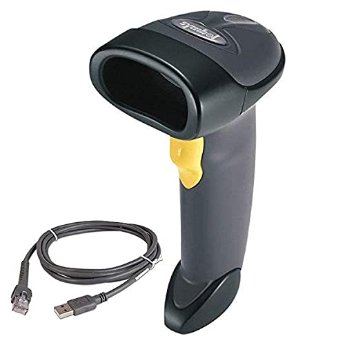 Scanner de codes-barres laser Zebra LS2208 blanc USB
