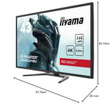 IIYAMA- Ecran gaming 43   G4380UHSU-B1