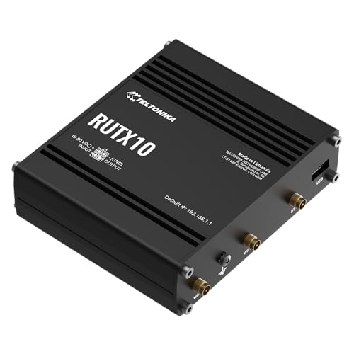 TELTONIKA NETWORKS RUTX10 Ethernet WiFi Bluetooth router