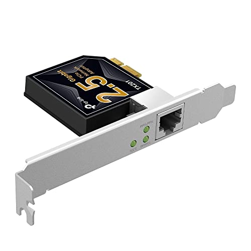 TP-LINK TX201 Carte réseau PCIe RJ45 MultiGigabit 2,5G/1G/10