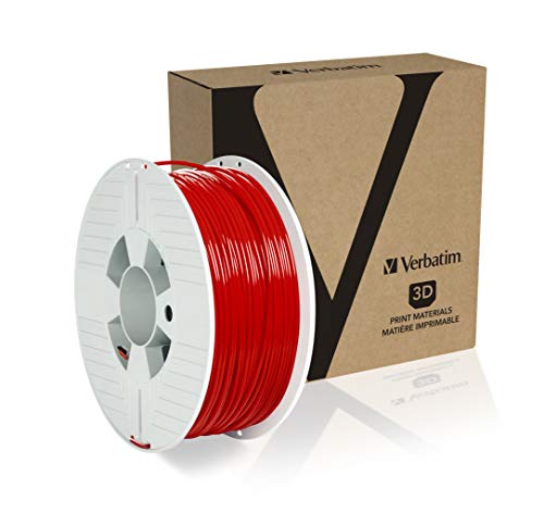 VERBATIM 3D PRINTER FILAMENT PLA 2.85MM RED 1KG WCF (P)