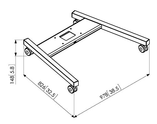 PFT 8520/trolley frame large black
