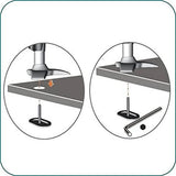 AAVARA Fixation de vissage TI001 pour support Aavara