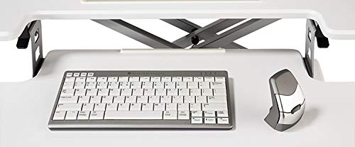 BAKKERELKHUISEN Support bureau assis-debout Riser 2 Blanc