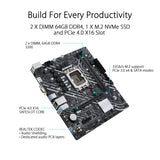 ASUS PRIME H610M-K D4 LGA1700 DDR4 mATX MB