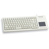 Cherry clavier miniature + touchpad azerty usb noir