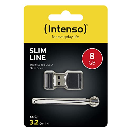 INTENSO Clé USB 3.0 Slim Line - 8 Go