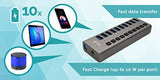 I-TEC USB 3.0 Charging HUB 10port port with external power adapter 48W 10x USB charging port for Tablets Notebooks Ultrabooks PC
