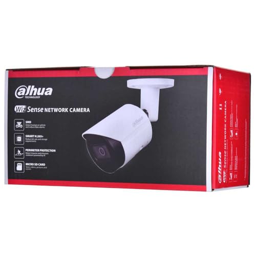 DAHUA- Caméra bullet 4 Mps DH-IPC-HFW2441S-S Blanc