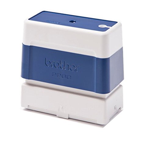 BROTHER stamp blue