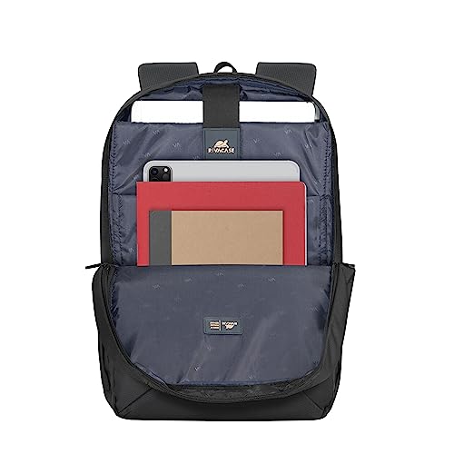 Sac à dos pro 17,3" passant valise Polyester ECO noir déperl