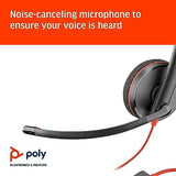POLY Blackwire C3210 Casque Avec fil Arceau Bureau/Centre d'appels USB Type-A Noir