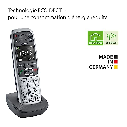 Gigaset E560HX Téléphone sans fil  combiné suppl.