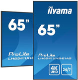 IIYAMA- Afficheur professionnel 65   LH6541UHS-B1AG