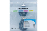 DACOMEX Sachet cordon d alimentation tripolaire pour PC portable - 1,8 m