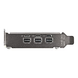 PNY NVIDIA T400 4Go 64-bit GDDR6 Low-profile single slot 3x DP
