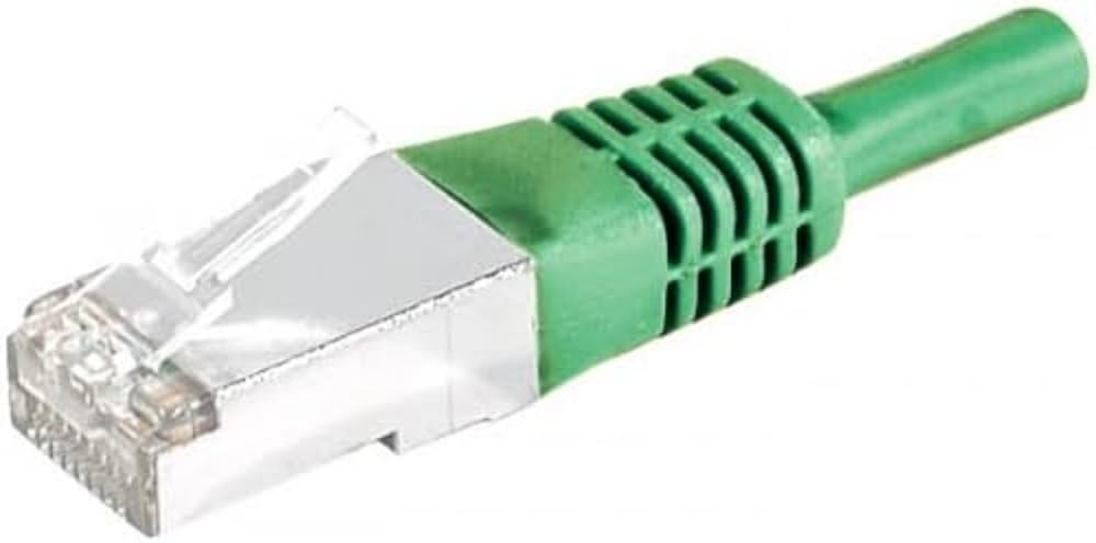 Cordon RJ45 catégorie 5e F/UTP vert CCA - 2 m