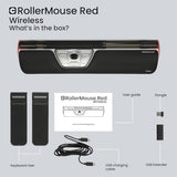 CONTOUR DESIGN Souris centrée RollerMouse Red sans fil