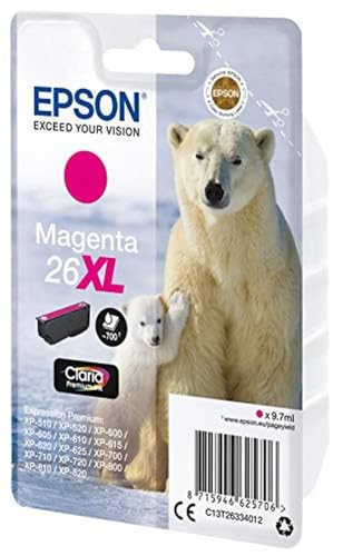 Cartouche EPSON C13T26334012 26XL - Magenta