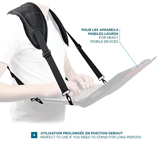 MOBILIS Harnais ergonomique avec 4 points d accroche pour tablette - Noir