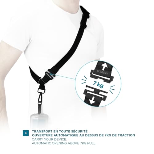 Unv breakaway shoulder strap+textile