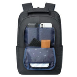 Sac à dos pro 15,6"-16"passant valise Polyester ECO noir dép