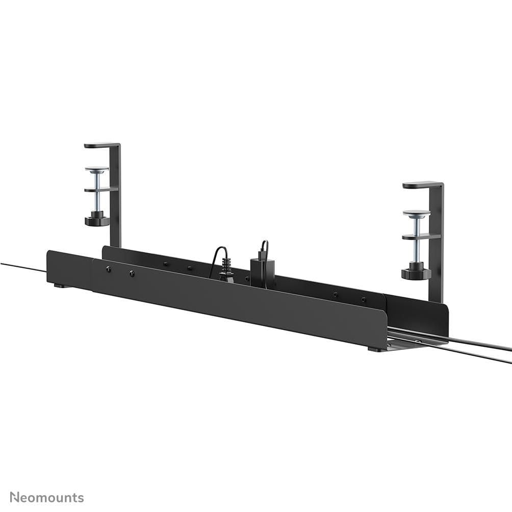 NEOMOUNTS Cable Management Tray max 5kg. clamp-on design universal black