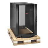 APC NetShelter SX 18U Server Rack Enclosure 600mm x 1070mm w/ Sides Black Shock Packaging