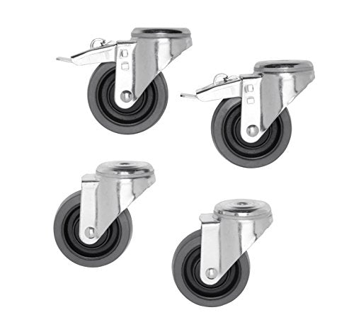Wheels Heavy Duty Silver/Black