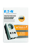 EATON Protection surtension - 4000 W - 1 sortie 220 - 250 V - Noir,Blanc (PB1TD)