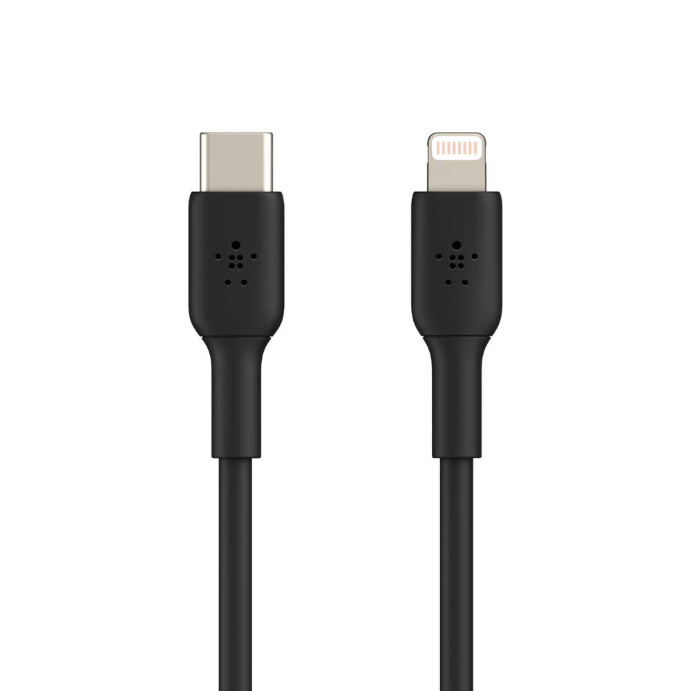 BELKIN BOOST CHARGE USB-C to Lightning Cable PVC 1M Black