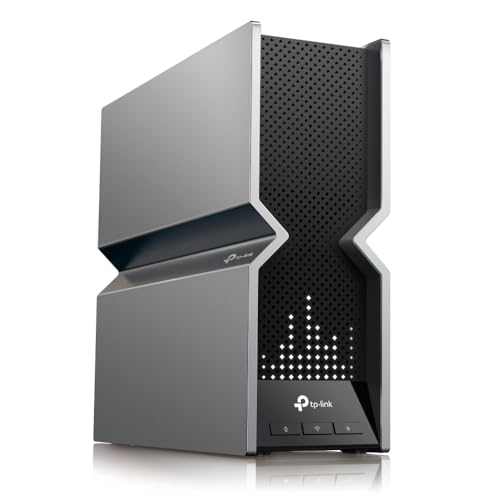 TP-LINK BE19000 Tri Band Wi-Fi 7 Router 1376Mbps at 2.4GHz + 5760Mbps at 5GHz + 11520Mbps at 6GHz 8x Internal Antennas