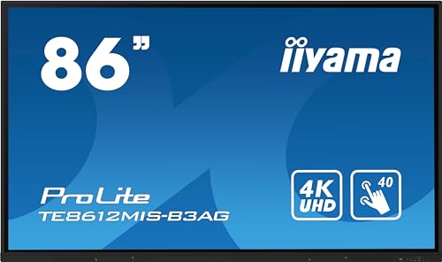 IIYAMA- Afficheur professionnel tactile 86   TE8612MIS-B3AG