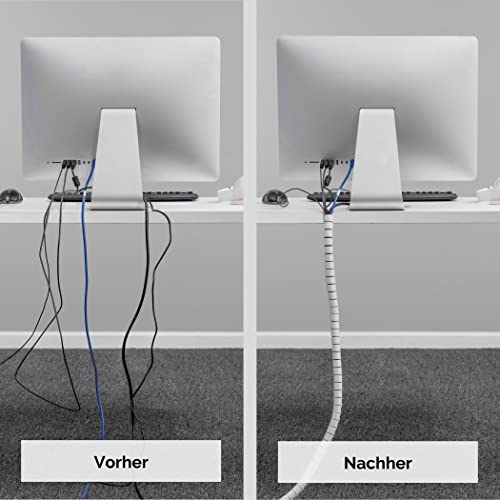 FELLOWES cablezip guide cable - blanc