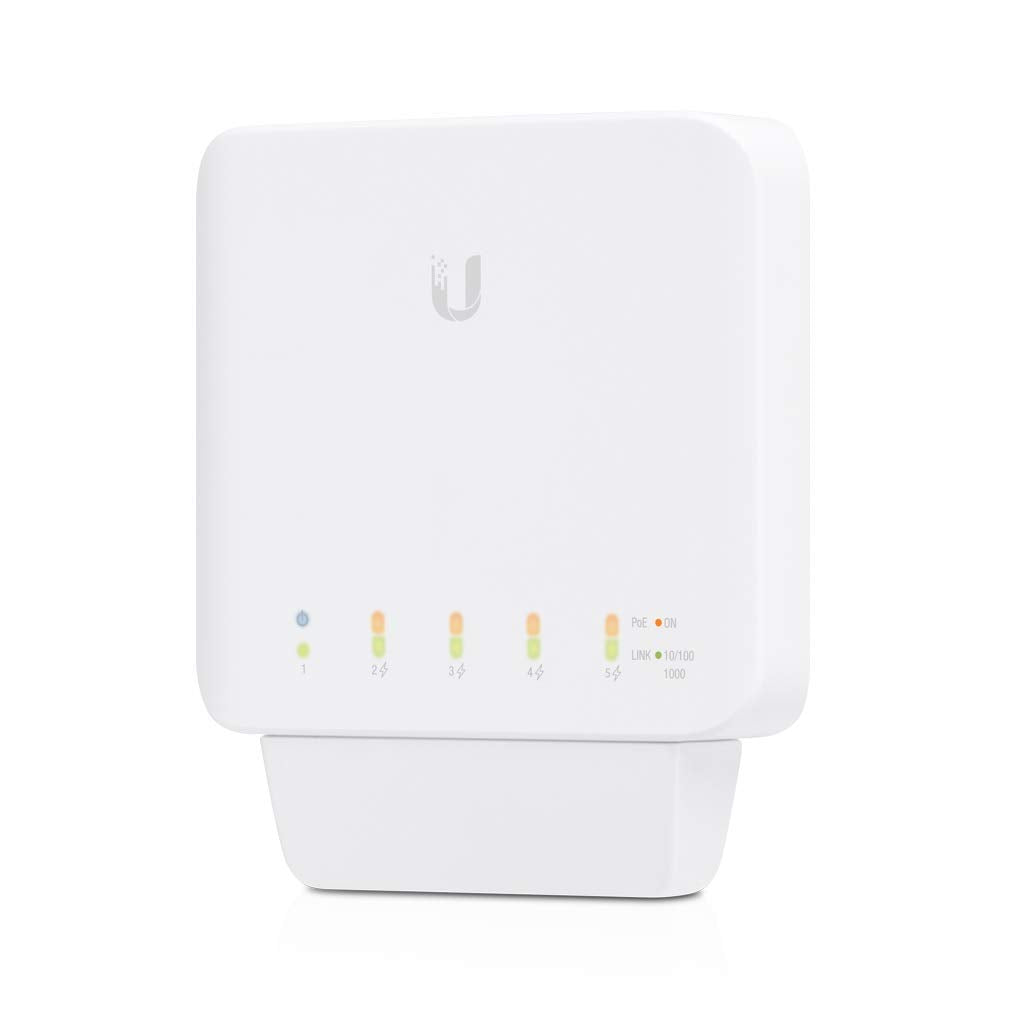 Ubiquiti USW-FLEX Networks UniFi USW-FLEX Géré L2 Gigabit Ethernet (10/100/1000) Connexion Ethernet, supportant l'alimentation via ce port (PoE) Blanc