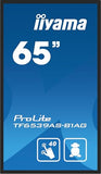 IIYAMA- Afficheur tactile 65   TF6539AS-B1AG