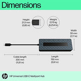 HP 50H55AA USB 3.2 Gen 2 (3.1 Gen 2) Type-C Noir