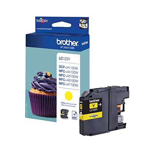 Cartouche BROTHER LC123Y - Yellow