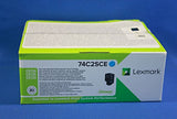 LEXMARK CS720 CS725 CX725 Cartouche de toner Corporate capacité standard Cyan 7K