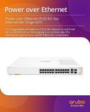 HPE Aruba Instant On 1960 Smart 24G 2XT 2XF PoE+ 370W Switch