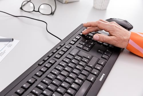 CHERRY Clavier STREAM KEYBOARD USB noir QWERTY (US)