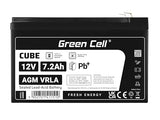 Green Cell AGM05 Batterie de l'onduleur Sealed Lead Acid (VRLA) 12 V 7,2 Ah