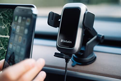 VERBATIM FWC-03 PRO QI FAST WIRELESS CAR CHARGER WCF (P)