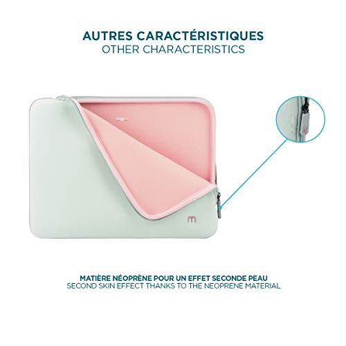 MOBILIS Housse d ordinateur portable Skin 12.5-14   -  Gris et rose